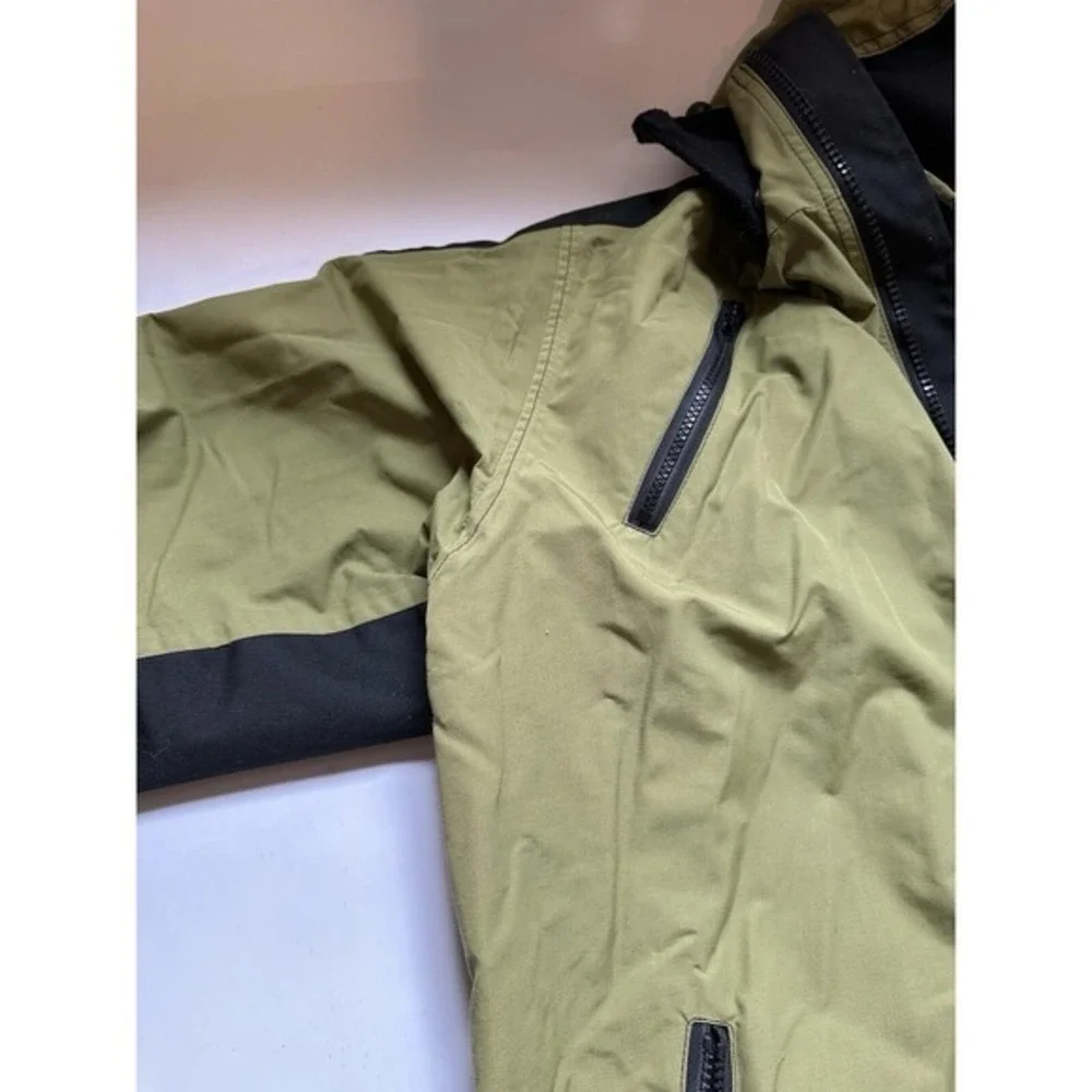 Vintage Y2K 90s Dr. Ned Limbo‎ Snowboarding Ski Jacket Coat XL Green Hooded KC